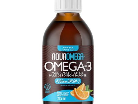 Huile de Poisson Sauvage Omega-3 Haute AEP Saveur d Orange Hot on Sale