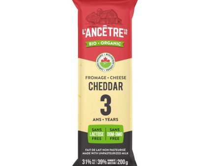 Fromage Cheddar 3 Ans Biologique Hot on Sale