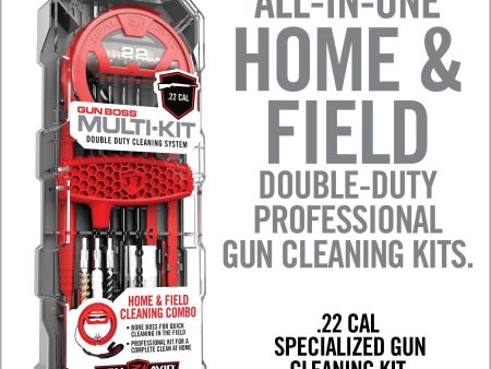 REAL AVID | GUN BOSS MULTI KIT .22 - Kit di pulizia per CAL .22 Sale