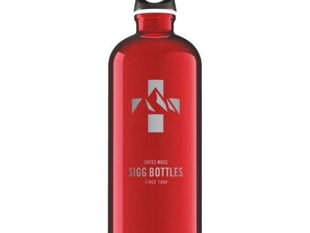 SIGG | WATER BOTTLE MOUNTAIN RED - Borraccia in alluminio da 1 L Sale