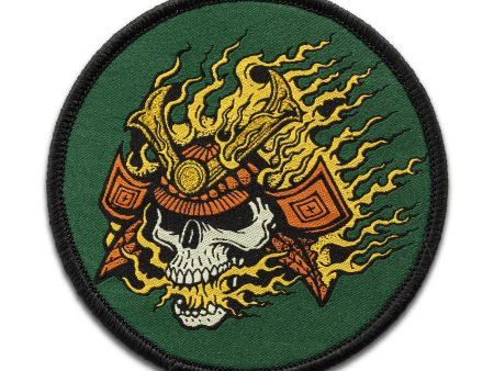 PATCH VELCRO 5.11 RICAMATA - FLAMING SKULL For Cheap