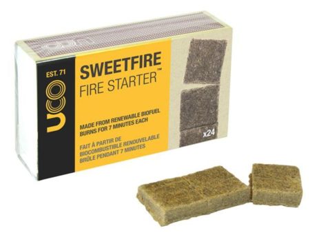 UCO | SWEETFIRE FIRESTARTER BIOFUEL TABS -  Accendifuoco (24 Pezzi) Online