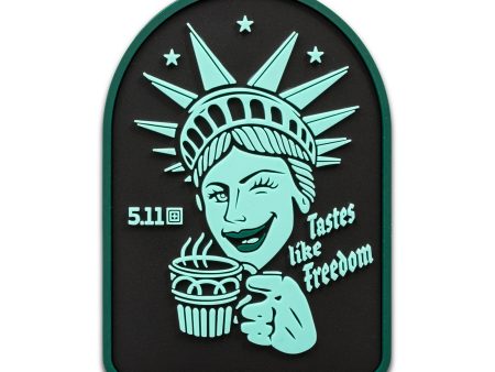 PATCH VELCRO 5.11 PVC - LIBERTY COFFEE Online