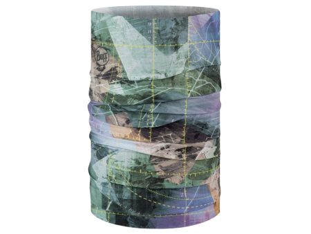 BUFF | COOLNET UV NECKWEAR - GREEN CAMPAST - Scaldacollo con protezione solare Online