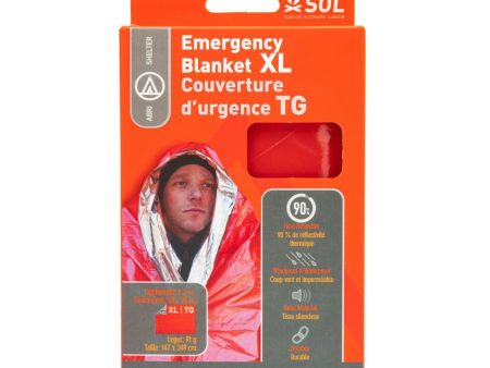 SOL | EMERGENCY BLANKET XL - Coperta termica For Discount