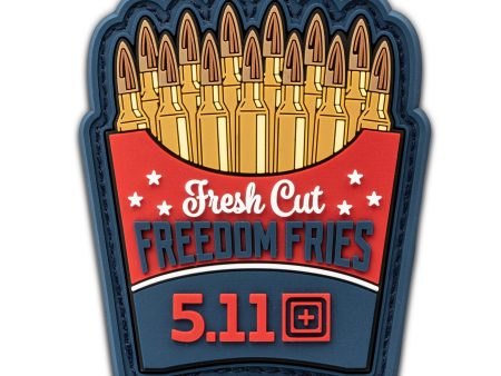 PATCH VELCRO 5.11 PVC - FREEDOM FRIES Hot on Sale