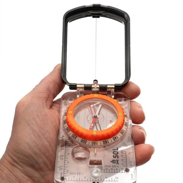 SOL | SIGHTING COMPASS WITH MIRROR- Bussola cartografica con specchio on Sale