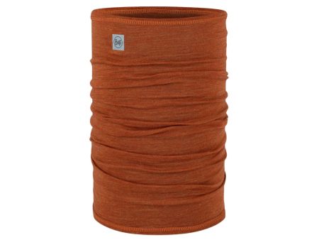 BUFF | MERINO LIGHTWEIGHT NECKWEAR - SOLID CINNAMON - Scaldacollo in lana merino Hot on Sale