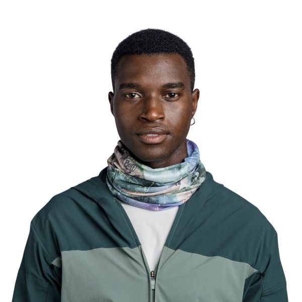 BUFF | COOLNET UV NECKWEAR - GREEN CAMPAST - Scaldacollo con protezione solare Online