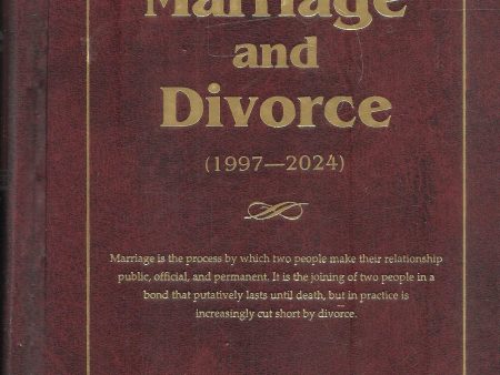 Digest on Marriage and Divorce (1997-2024) Discount