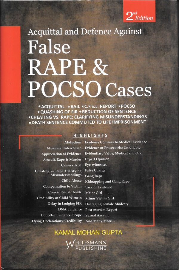 Acquittal And Defence Against False Rape & Pocso Cases Online now