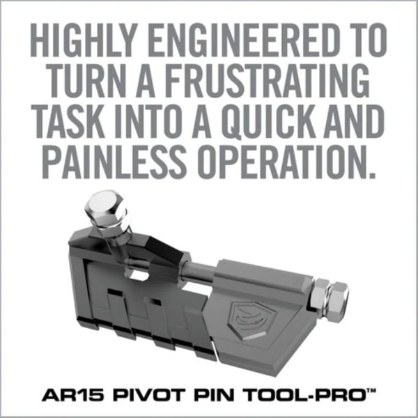 REAL AVID | AR15 PIVOT PIN TOOL PRO - Tool per il perno d assemblaggio dell AR15 Supply