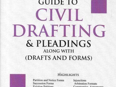 Guide to Civil Drafting and Pleadings Sale