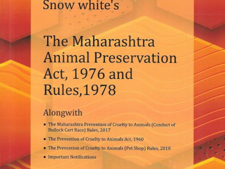 The Maharashtra Animal Preservation Act, 1976 And Rules, 1978 Sale