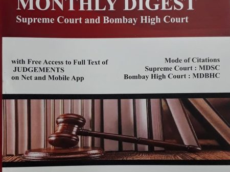 Monthly Digest - Bombay High Court Supply