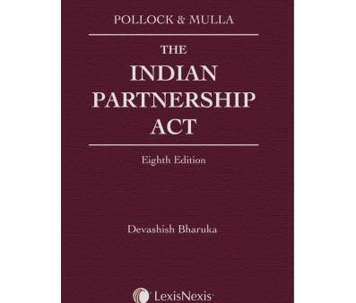 The Indian Partnership Act Hot on Sale