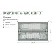 DD - SuperLight A-Frame Mesh Tent For Cheap