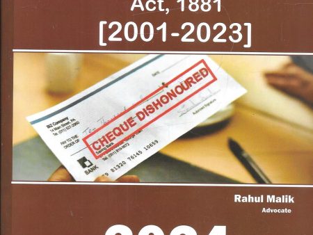 Digest on Acquittal and Relief Under Negotiable Instruments Act, 1881 (2001-2023) Online