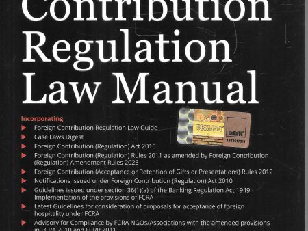 Foreign Contribution Regulation Law Manual Online