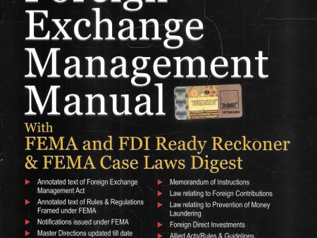 Foreign Exchange Management Manual with FEMA and FDI Ready Reckoner & FEMA Case Laws Digest | Set of 2 Volumes Discount