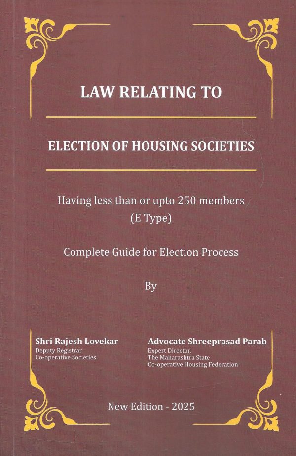 Law Relating To Election Of Housing Societies Online