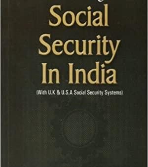 Law relating to social security in India Online Sale