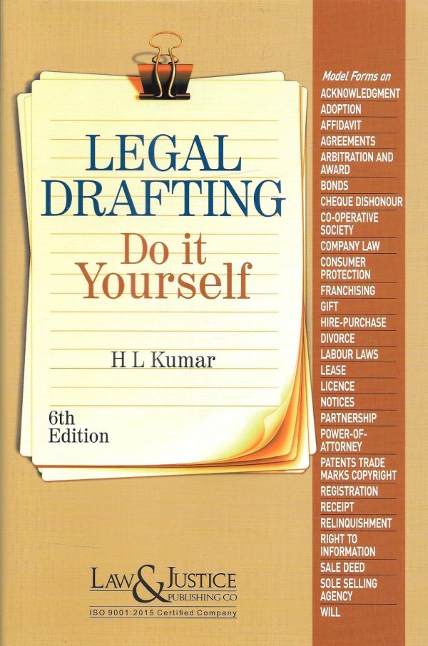 Legal Drafting - Do it Yourself Online Hot Sale