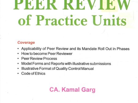 Handbook on Peer Review of Practice Units For Sale