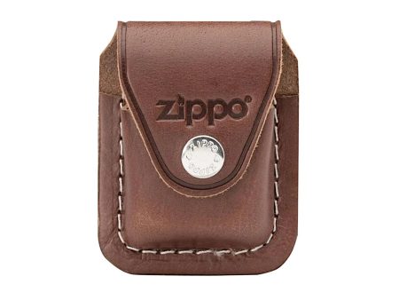 Zippo - Custodia in cuoio con clip Hot on Sale