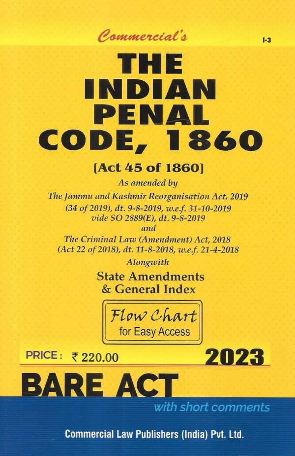 The Indial Penal Code ,1860 (Bare Act) Sale