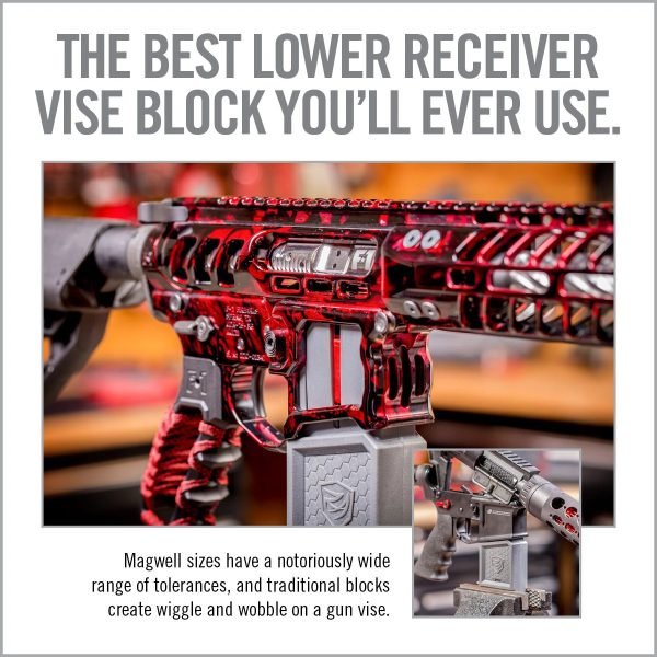 REAL AVID SMART-FIT AR-15 VISE BLOCK - SISTEMA DI BLOCCO PER AR-15 For Discount