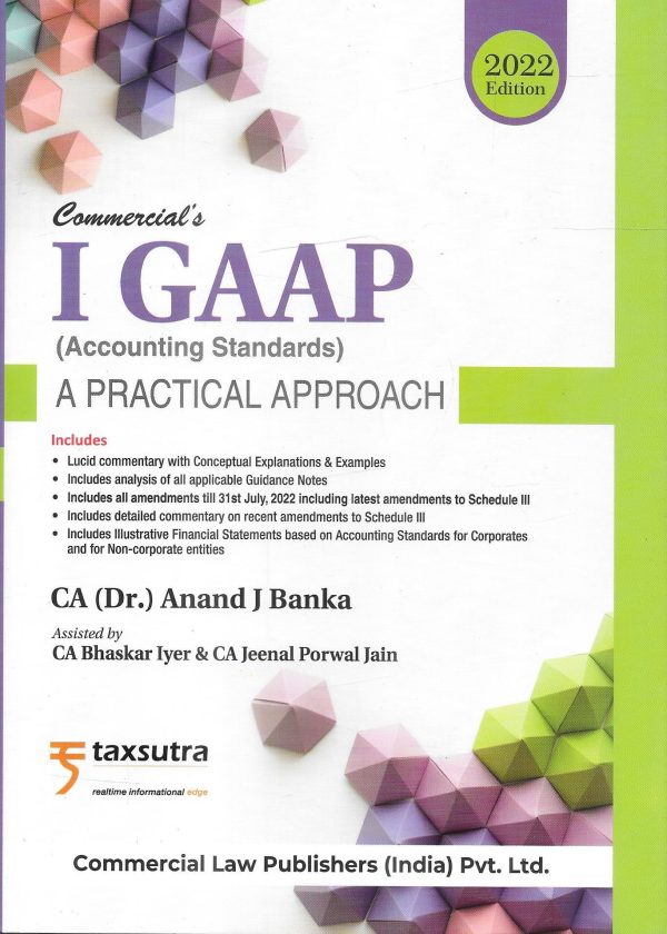 I GAAP (Indian Accounting Standards) A Practical Approach Cheap