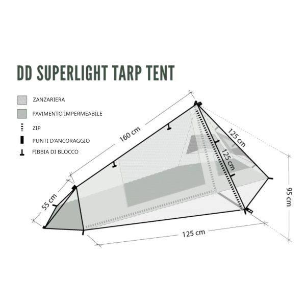 DD | SUPERLIGHT TARP TENT Hot on Sale