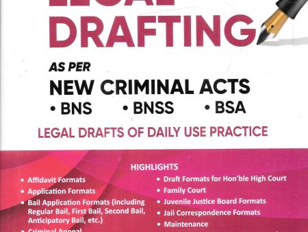 Criminal Legal Drafting as per New Criminal Acts For Discount