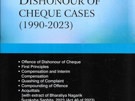 Acquittal in Dishonour of Cheque (1900-2023) Sale