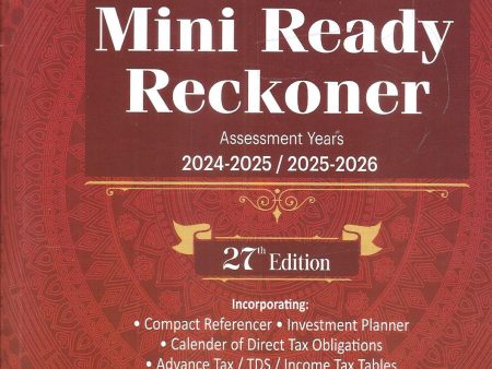 Income Tax Mini Ready Reckoner Fashion