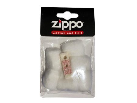 Zippo - Kit di ricambio cotone e feltro on Sale