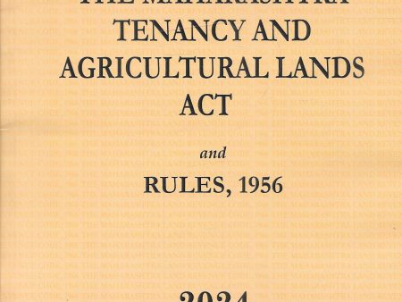 The Maharashtra Tenancy And Agricultural Lands Act And Rules , 1956 Hot on Sale