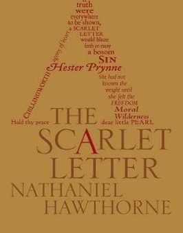 Nathaniel Hawthorne: Scarlet Letter Word Cloud W4 [2014] paperback Cheap